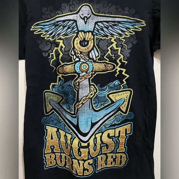 August Burns Red Band Tee Black & Gold Small - Picture 2 of 2